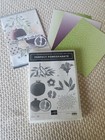 Stampin Up Perfectly Pomegranate Clear Stamp Set New never Used