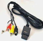 N64 Snes Gamecube S-video A v Composite Audio Video Stereo Cable Cord  6 Feet 