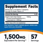 Nutricost Organic Cat   s Claw Liquid Drops  1 500mg  3 8 Fl Oz     Usda Organic