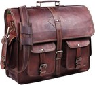Men s Vintage New Brown Genuine Leather Messenger Laptop Satchel S Shoulder Bag