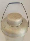Vintage Aluminum   Glass Water Picnic Jug