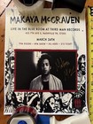 Makaya Mccraven Autographed Live In Nashville   Third Man Records 14   x11    Poster