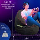 Gaming Bean Bag Chair - Fun Gaming Sofa - For Adults And Teens - Dorm Chair -   