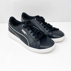 Puma Womens Vikky V2 374512-02 Black Casual Shoes Sneakers Size 7 5