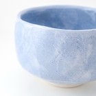 Japanese Matcha Chawan Tea Bowl Sky Blue White Glaze Ceremony Pottery Mino Ware