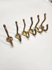 6 Vintage Double Coat Hooks Wall Mounted Hat Robe Entryway Hardware Decor
