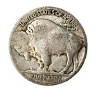 1918p Buffalo Nickel Restored Date   free Shipping