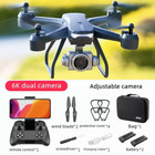 2025 New Rc Drone With 4k Hd Camera Wifi Fpv  Quadcopter   2 Batteries Us