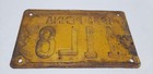 Vintage Antique 1938 Pennsylvania License Plate