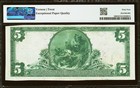 1902  5 The First National Bank Of Palestine  Tx  Pmg 64 Epq Unc