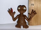 Vintage 80   s E t  The Extra Terrestrial Rubber Toy Mini Figure Made In Hong Kong