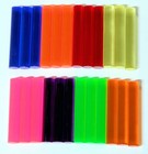 24 Pcs 8 Different Color 3 4    Od X Nominal 3  Long Clear Acrylic Rod Dowels Pegs