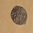 Antique 1676-1682 Tsar Fyodor Iii 0 4 Gram Silver Kopeck Moscow Mint