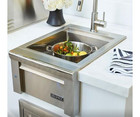 Lynx Lsk24 Professional 24  Drop-in Single Bowl Outdoor Sink Stainless Steel New