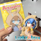 Original Arknights Pajamars Mofu Series Pvc Figure Collectible Model Doll Box
