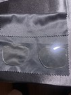 Ray-ban Clear Rectangle Eyeglass Replacement Lenses Pair W  Logo Etching