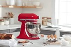 Kitchenaid Artisan Series Ksm150pser 5 Quart Tilt-head Stand Mixer  Red Kitchen