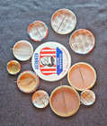 Vintage Us Political Campaign Pinback Buttons Lot 11 Repro Kennedy Nixon Truman