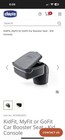 Chicco Kidfit Myfit Gofit Car Booster Seat Kid Cup Holder Snack Box Black