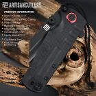 Artisancutlery Tactical Knife Proponent  1820p  D2 Steel Black Pvd Blade Blac   