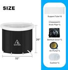 Ice Bath Tub For Athletes With Cover 86 Gallons Freestanding Bathtub Forrecovery