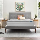 12  Queen Linenspa Hybrid Mattress Plush Memory Foam And Coil Cooling Mattress