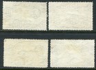 Sierra Leone 1938-44 2s-  1 Sg 197-200 Used  cat    83  Minor Perf Faults