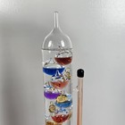Galileo Glass Weather Thermometer Weather Center Hygrometer W box