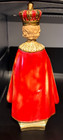 Vintage Infant Jesus Of Prague Statue Plaster Chalkware 12 5  Religious Figure