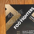 Foo Fighters 2017 Concrete And Gold Usa Tour Record Store Promo Poster - Nirvana