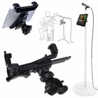 Music Microphone Stand Holder Mount For 7-11  Tablet Ipad Air 5 4 3 2 Samsungtab