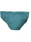 Woolly Women   s Bikini Brief  95  Merino Wool  Teal  Large  3 Pack