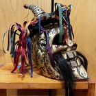 Hand Crafted Day Of  The Dead Skull From Mexico 