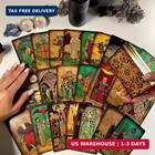 Tarot Cards 78-card Deck  Original Tarot For Beginners   Experts W  Guide Book