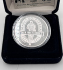 Mariano Rivera Yankees Highland Mint Silver 39mm Medallion Coin  10000 Case Coa 