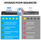20a Rack Mount Power Conditioner 10 Outlets Surge Protection