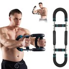 Upper Body Workout Tool Power Twister Bar 40-110lb Adjustable Arm Chest Trainer