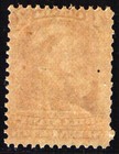 Canada Revenue Fb44 7c Orange Queen Victoria 1868 3rd Bill Issue   1  Mnh
