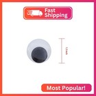 Sowaka 10 Pcs 1 5 Inch Wiggle Eyes Self Adhesive Round Googly Eyes For Craft Art