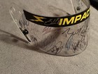 Signed Nascar Racing Helmet Visor  chase Elliott  Kevin Harvick  Kyle Larson 