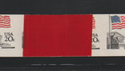 Us Error Stamps   1895j Flag  Court  Imperf   Factory Splice Strip Of 8   Mnh