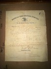 6 Peace Honorable Discharge From United States Army 1899-  Hospital Corp Rare     