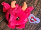 Puffkins By Swibco  Limited Edition   red  Devil Vintage 1997 Plush Toy