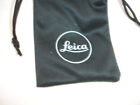 Leica Logo Black Accessories Case Soft Pouch Leitz Wetzlar Germany 4x2 5   4