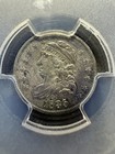 1835 Capped Bust Half Dime H10c Large Date Large 5c Pcgs Vf35 Silver Coin