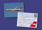 American Airlines Boeing 737 Set Of 70 Aviation Trading Cards - 2 5 x 3 5 
