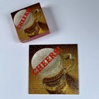 Springbok 1977 Here   s To You  Cheers  Beer Mug 7   x 7    Mini Puzzle Over 70 Pieces
