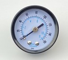 Air Compressor Pressure Hydraulic Pressure 0-160 Psi Gauge 1 5    Face Back Mount