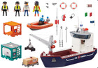 Playmobil 70769 Cargo Ship With Boat     Action Heroes     New Sealed Box