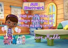 Doc Mcstuffins Custom Printable Birthday Party Invitation   Free Thank U Card
